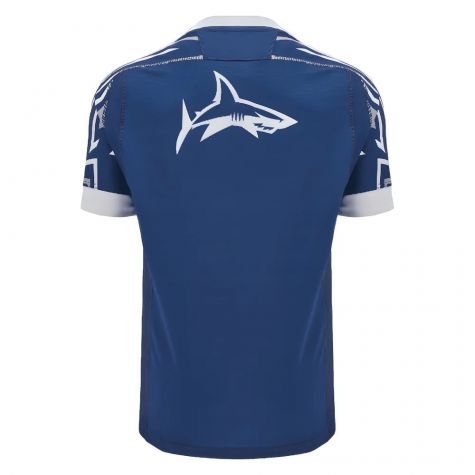 2024-2025 Sale Sharks Training Shirt (Blue) 2024-2025 Sale Sharks Training Shirt (Blue)