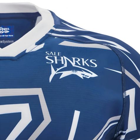 2024-2025 Sale Sharks Training Shirt (Blue) 2024-2025 Sale Sharks Training Shirt (Blue)