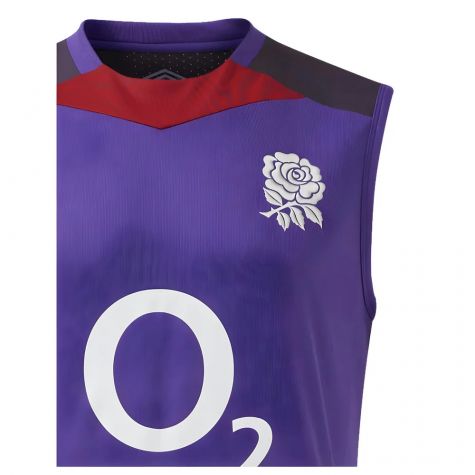2024-2025 England Rugby Sleeveless Jersey O2 (Violet) 2024-2025 England Rugby Sleeveless Jersey O2 (Violet)