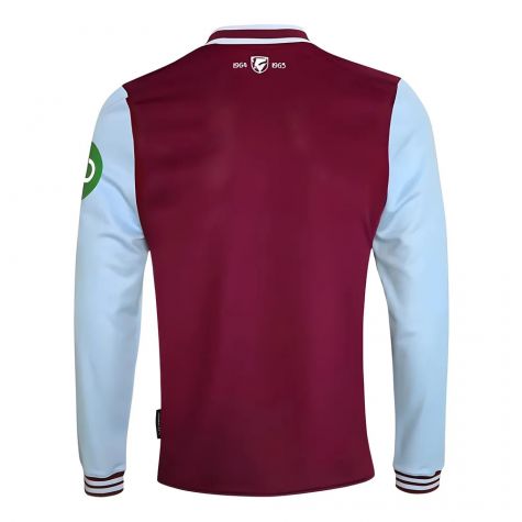 2024-2025 West Ham Long Sleeve Home Shirt (Kids) (Moore 6) 2024-2025 West Ham Long Sleeve Home Shirt (Kids) (Moore 6)