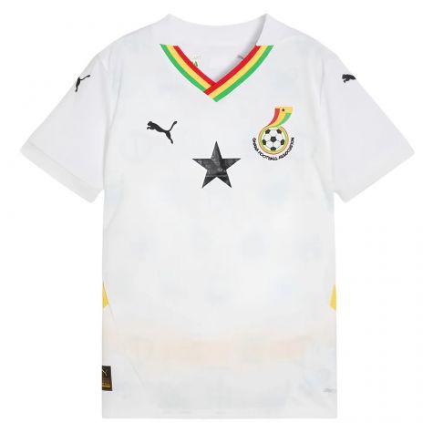 2024-2025 Ghana Home Shirt (Kids) (Kudus 10) 2024-2025 Ghana Home Shirt (Kids) (Kudus 10)