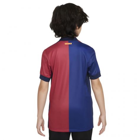 2024-2025 Barcelona Home Shirt (Sponsorless) - Kids (Lamine Yamal 19) 2024-2025 Barcelona Home Shirt (Sponsorless) - Kids (Lamine Yamal 19)