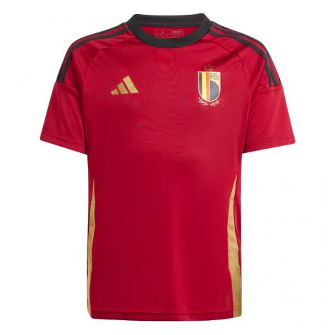 2024-2025 Belgium Home Fan Shirt (Kids) (Your Name) 2024-2025 Belgium Home Fan Shirt (Kids) (Your Name)