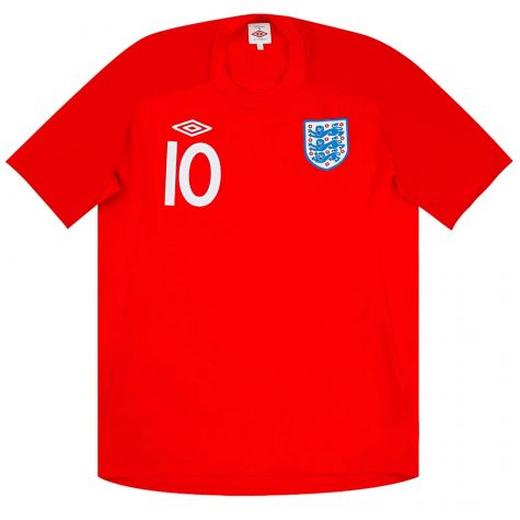 England 2010-11 Away Shirt (Rooney #10) (Very Good) England 2010-11 Away Shirt (Rooney #10) (Very Good)