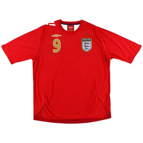 England 2006-08 Away Shirt Rooney #9 (XL) (Excellent) England 2006-08 Away Shirt Rooney #9 (XL) (Excellent)