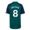 2023-2024 Arsenal Third Shirt (Kids) (Odegaard 8) 2023-2024 Arsenal Third Shirt (Kids) (Odegaard 8)