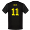 2023-2024 Borussia Dortmund Casuals Tee (Black) (Reus 11) 2023-2024 Borussia Dortmund Casuals Tee (Black) (Reus 11)