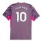 2023-2024 Man City Goalkeeper Shirt (Purple Charcoal) (Your Name) 2023-2024 Man City Goalkeeper Shirt (Purple Charcoal) (Your Name)