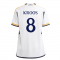2023-2024 Real Madrid Home Shirt (Kids) (Kroos 8) 2023-2024 Real Madrid Home Shirt (Kids) (Kroos 8)