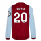 2023-2024 West Ham Long Sleeve Home Shirt (Kids) (BOWEN 20) 2023-2024 West Ham Long Sleeve Home Shirt (Kids) (BOWEN 20)