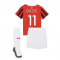 2024-2025 AC Milan Home Mini Kit (Pulisic 11) 2024-2025 AC Milan Home Mini Kit (Pulisic 11)
