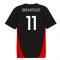 2024-2025 AC Milan Training Shirt (Black) (Ibrahimovic 11) 2024-2025 AC Milan Training Shirt (Black) (Ibrahimovic 11)