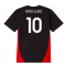 2024-2025 AC Milan Training Shirt (Black) - Kids (Rafa Leao 10) 2024-2025 AC Milan Training Shirt (Black) - Kids (Rafa Leao 10)