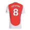 2024-2025 Arsenal Home Shirt (Odegaard 8) 2024-2025 Arsenal Home Shirt (Odegaard 8)