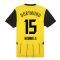 2024-2025 Borussia Dortmund Authentic Home Shirt (Hummels 15) 2024-2025 Borussia Dortmund Authentic Home Shirt (Hummels 15)