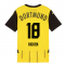 2024-2025 Borussia Dortmund Home Shirt (Kids) (Ricken 18) 2024-2025 Borussia Dortmund Home Shirt (Kids) (Ricken 18)