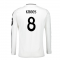 2024-2025 Real Madrid Long Sleeve Home Shirt (Kroos 8) 2024-2025 Real Madrid Long Sleeve Home Shirt (Kroos 8)