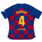 Barcelona 2019-20 Womens Home Shirt (Vaporkit) ((Excellent) S) (KOEMAN 4) Barcelona 2019-20 Womens Home Shirt (Vaporkit) ((Excellent) S) (KOEMAN 4)