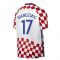 Croatia 2016-17 Home Shirt ((Very Good) XXL) (Mandzukic 17) Croatia 2016-17 Home Shirt ((Very Good) XXL) (Mandzukic 17)