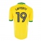 Norwich City 2016-17 Home Shirt ((Good) XXL) (Lafferty 19) Norwich City 2016-17 Home Shirt ((Good) XXL) (Lafferty 19)
