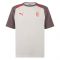 2023-2024 AC Milan Casuals Tee (Light Grey) (Pulisic 11) 2023-2024 AC Milan Casuals Tee (Light Grey) (Pulisic 11)