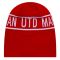 Man Utd Cuff Knit Hat Skull Beanie (Red) Man Utd Cuff Knit Hat Skull Beanie (Red)