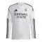 2024-2025 Real Madrid Long Sleeve Home Shirt (Your Name) 2024-2025 Real Madrid Long Sleeve Home Shirt (Your Name)