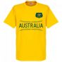 Australia Mooy 13 Team T-Shirt - Yellow Australia Mooy 13 Team T-Shirt - Yellow