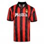 Score Draw AC Milan 1994 Retro Football Shirt (Gullit 10) Score Draw AC Milan 1994 Retro Football Shirt (Gullit 10)