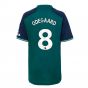 2023-2024 Arsenal Third Shirt (Kids) (Odegaard 8) 2023-2024 Arsenal Third Shirt (Kids) (Odegaard 8)