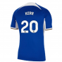 2023-2024 Chelsea Home Shirt (Kerr 20) 2023-2024 Chelsea Home Shirt (Kerr 20)