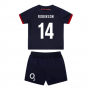 2023-2024 England Rugby Alternate Replica Infant Kit (Robinson 14) 2023-2024 England Rugby Alternate Replica Infant Kit (Robinson 14)