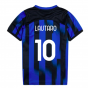 2023-2024 Inter Milan Home Mini Kit (Lautaro 10) 2023-2024 Inter Milan Home Mini Kit (Lautaro 10)
