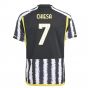 2023-2024 Juventus Home Shirt (Kids) (CHIESA 7) 2023-2024 Juventus Home Shirt (Kids) (CHIESA 7)