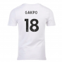2023-2024 Liverpool Crest Tee (White) (Gakpo 18) 2023-2024 Liverpool Crest Tee (White) (Gakpo 18)
