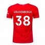 2023-2024 Liverpool Home Dri-Fit ADV Match Shirt (Gravenberch 38) 2023-2024 Liverpool Home Dri-Fit ADV Match Shirt (Gravenberch 38)