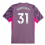 2023-2024 Man City Goalkeeper Shirt (Purple Charcoal) (Ederson M 31) 2023-2024 Man City Goalkeeper Shirt (Purple Charcoal) (Ederson M 31)