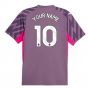 2023-2024 Man City Goalkeeper Shirt (Purple Charcoal) (Your Name) 2023-2024 Man City Goalkeeper Shirt (Purple Charcoal) (Your Name)
