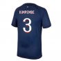 2023-2024 PSG Home Shirt (Kimpembe 3) 2023-2024 PSG Home Shirt (Kimpembe 3)