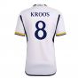 2023-2024 Real Madrid Home Shirt (Kroos 8) 2023-2024 Real Madrid Home Shirt (Kroos 8)