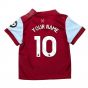 2023-2024 West Ham Home Baby Kit (Your Name) 2023-2024 West Ham Home Baby Kit (Your Name)