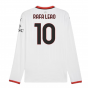 2024-2025 AC Milan Away Long Sleeve Shirt (Rafa Leao 10) 2024-2025 AC Milan Away Long Sleeve Shirt (Rafa Leao 10)