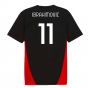 2024-2025 AC Milan Training Shirt (Black) (Ibrahimovic 11) 2024-2025 AC Milan Training Shirt (Black) (Ibrahimovic 11)