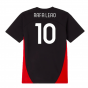2024-2025 AC Milan Training Shirt (Black) - Kids (Rafa Leao 10) 2024-2025 AC Milan Training Shirt (Black) - Kids (Rafa Leao 10)