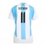 2024-2025 Argentina Home Shirt (Ladies) (DI MARIA 11) 2024-2025 Argentina Home Shirt (Ladies) (DI MARIA 11)