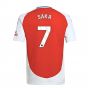 2024-2025 Arsenal Home Shirt (Kids) (Saka 7) 2024-2025 Arsenal Home Shirt (Kids) (Saka 7)