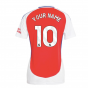 2024-2025 Arsenal Home Shirt (Womens) (Your Name) 2024-2025 Arsenal Home Shirt (Womens) (Your Name)