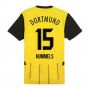2024-2025 Borussia Dortmund Authentic Home Shirt (Hummels 15) 2024-2025 Borussia Dortmund Authentic Home Shirt (Hummels 15)