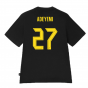 2024-2025 Borussia Dortmund ESS Tee (Black) (Adeyemi 27) 2024-2025 Borussia Dortmund ESS Tee (Black) (Adeyemi 27)
