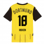 2024-2025 Borussia Dortmund Home Shirt (Kids) (Ricken 18) 2024-2025 Borussia Dortmund Home Shirt (Kids) (Ricken 18)